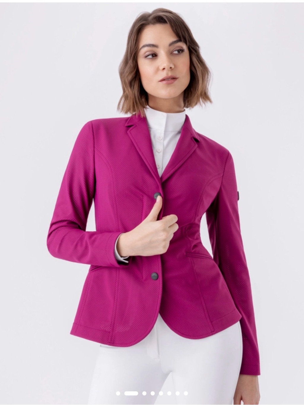 Equiline Cozy-C Show Jacket In Wood Violet